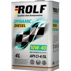 ROLF Dynamic Diesel 10w40 CI-4/SL п/с 4л